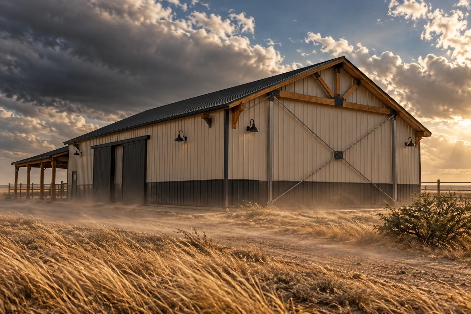 Pole Barn Wind Load Reinforcement